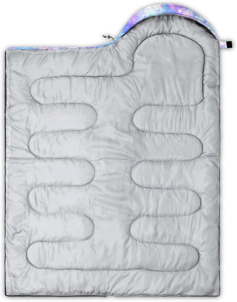 QOOMO Camping Sleeping Bags,3 Season Warm & Cool Weather,Lightweight,Waterproof Sleeping Bags for Adults & Kids,Traveling,and Outdoors - Image 5
